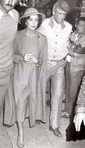 Elizabeth Taylor and Dennis Stein 1984, LA.jpg